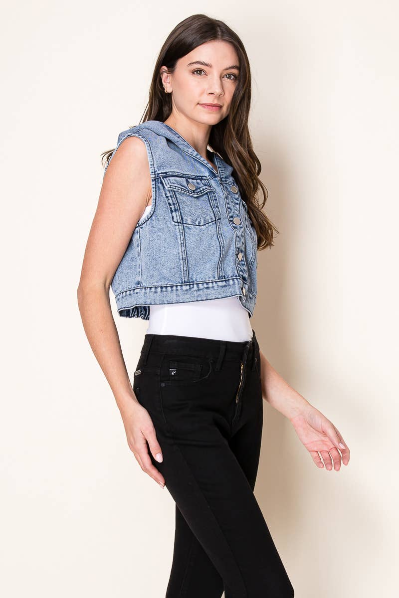 Rolling Stones Hooded Vest