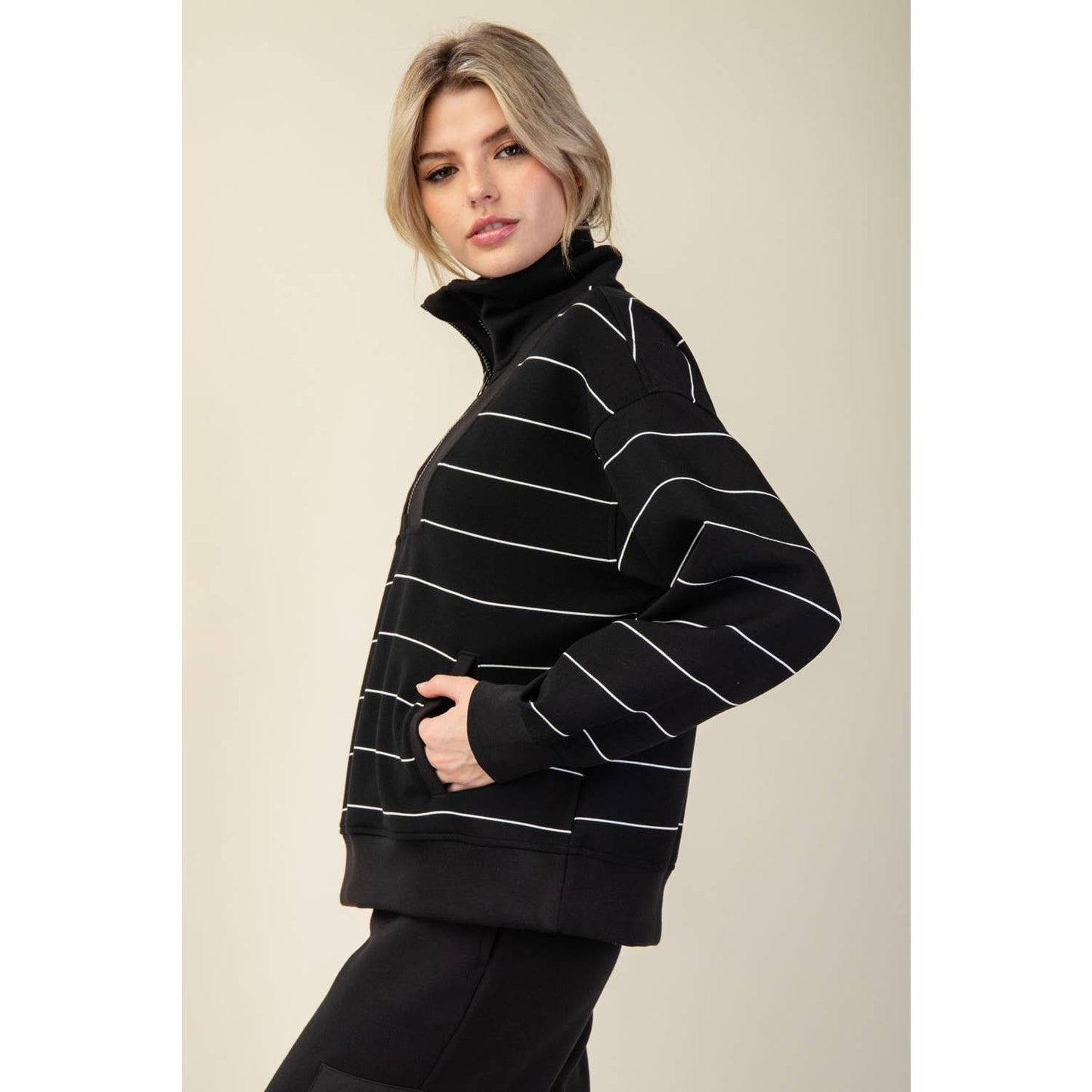 Nauti Girl Striped Pullover