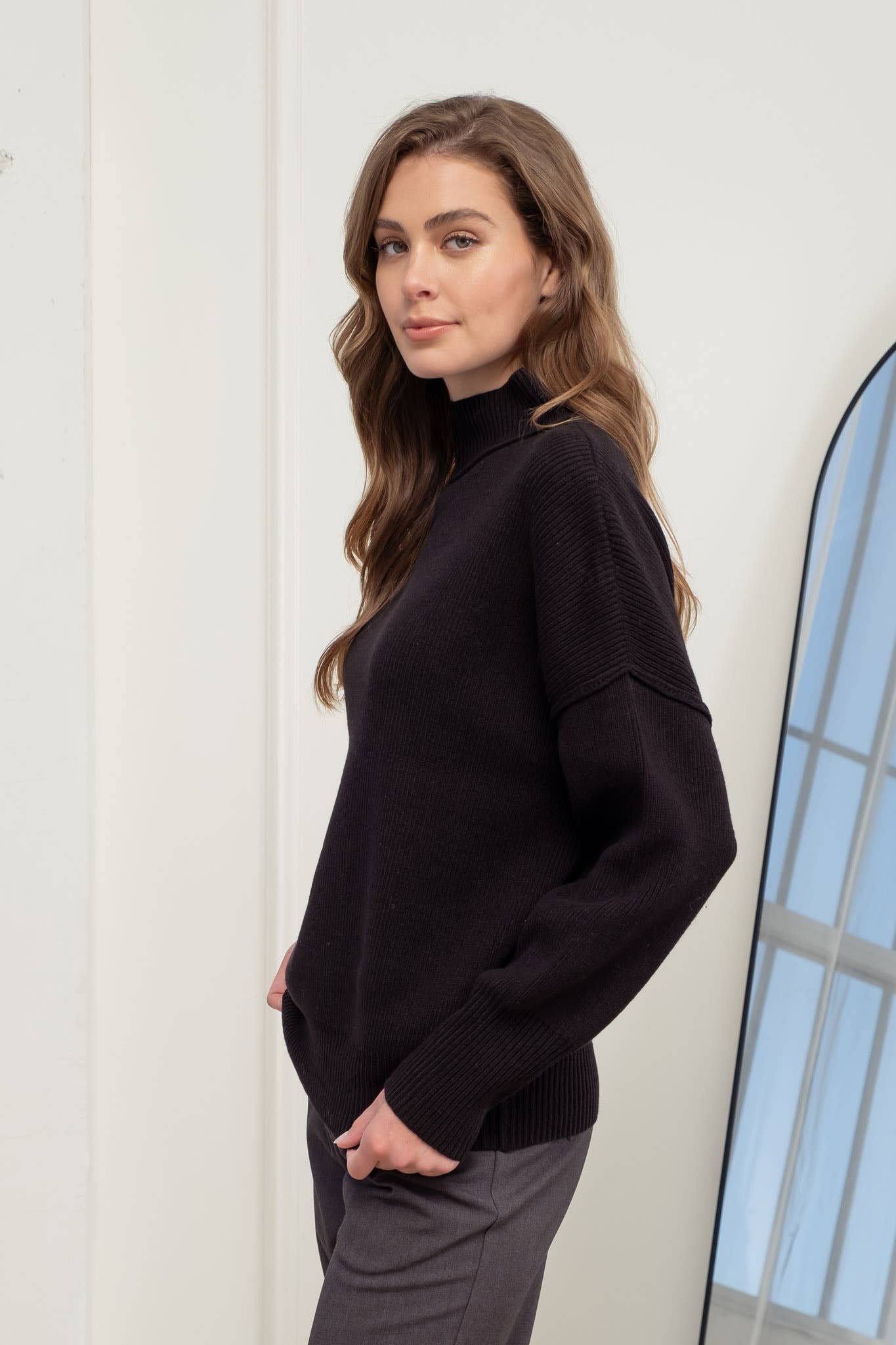 Angela Ribbed Sweater