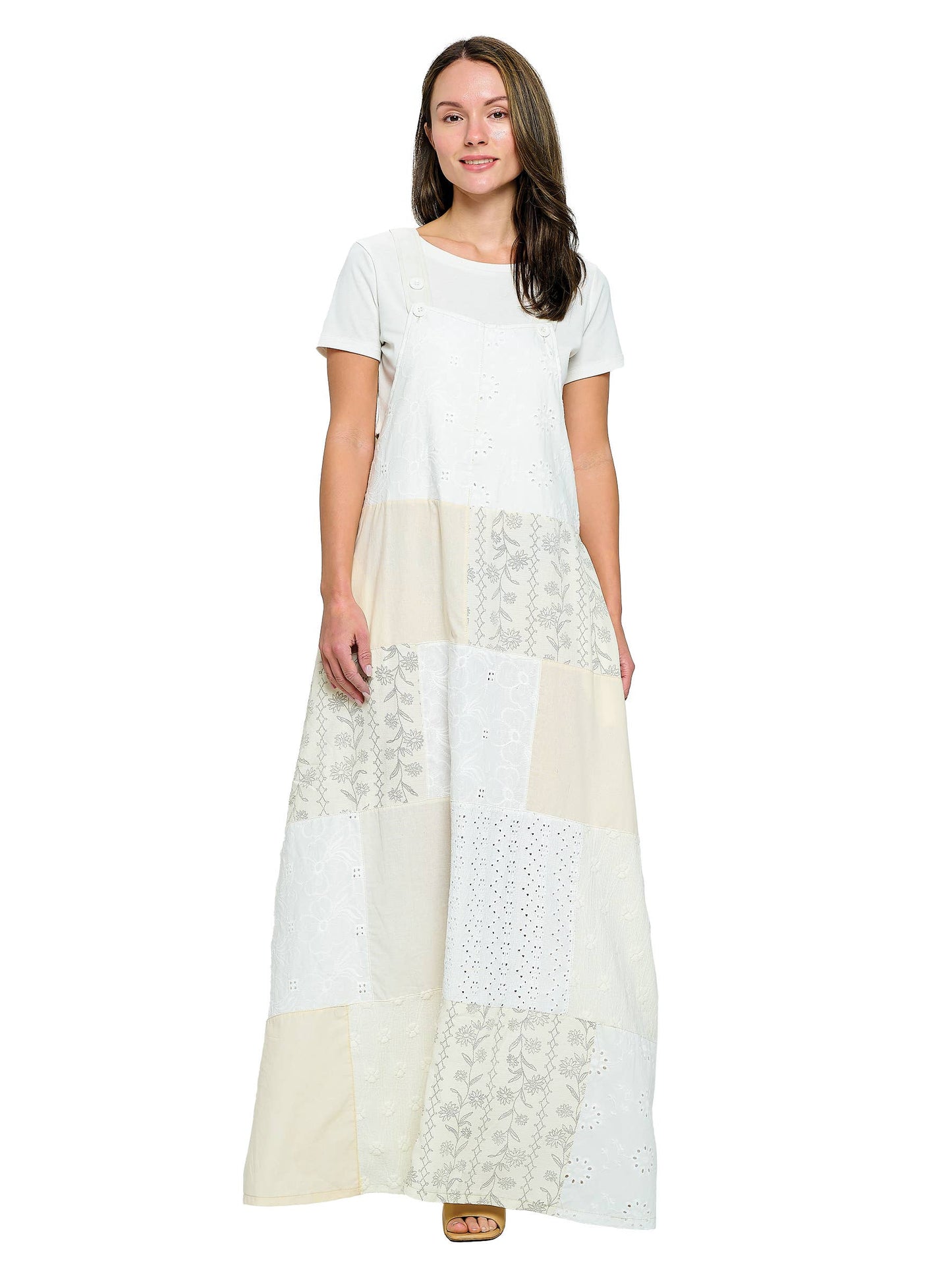 Field of Daisies Patchwork Dress