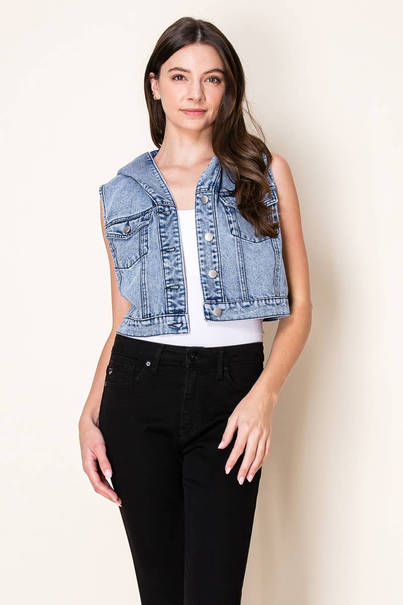 Rolling Stones Hooded Vest