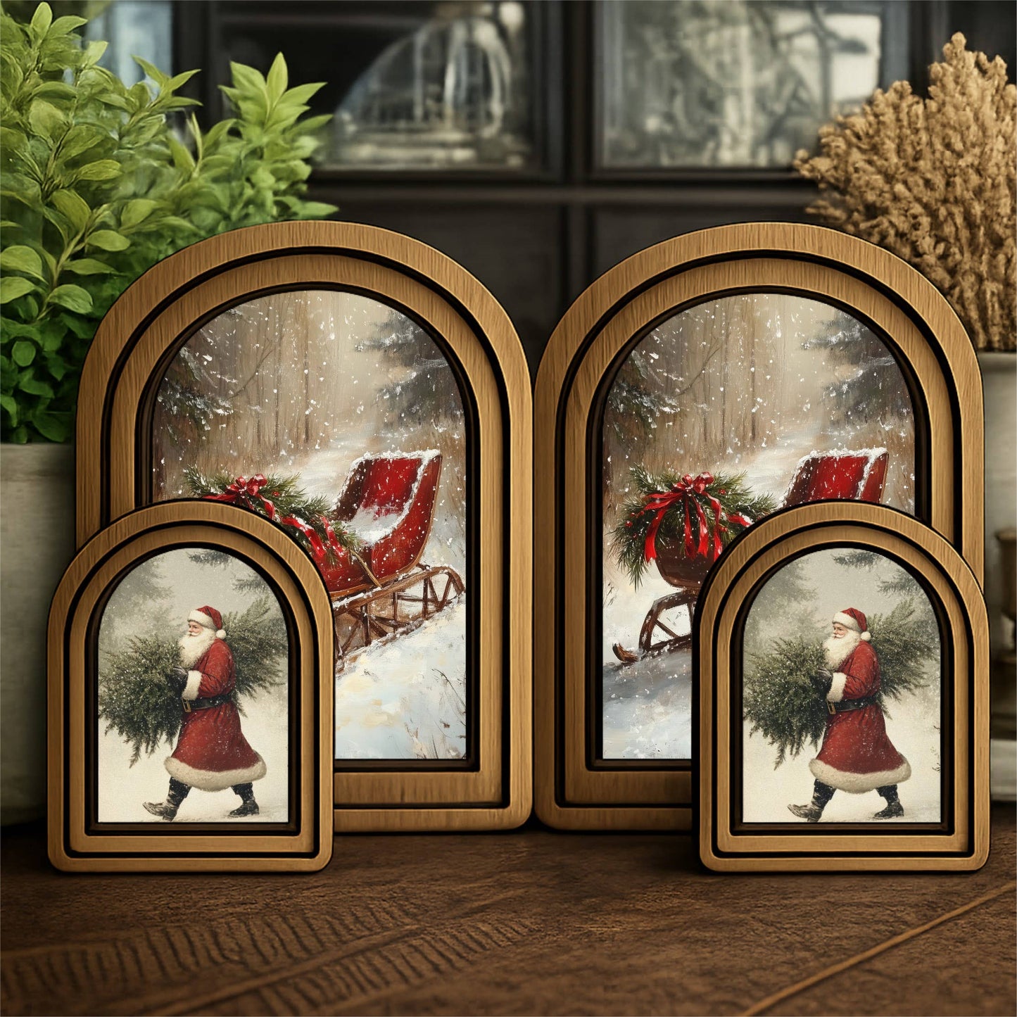 Arch Top Christmas Signs