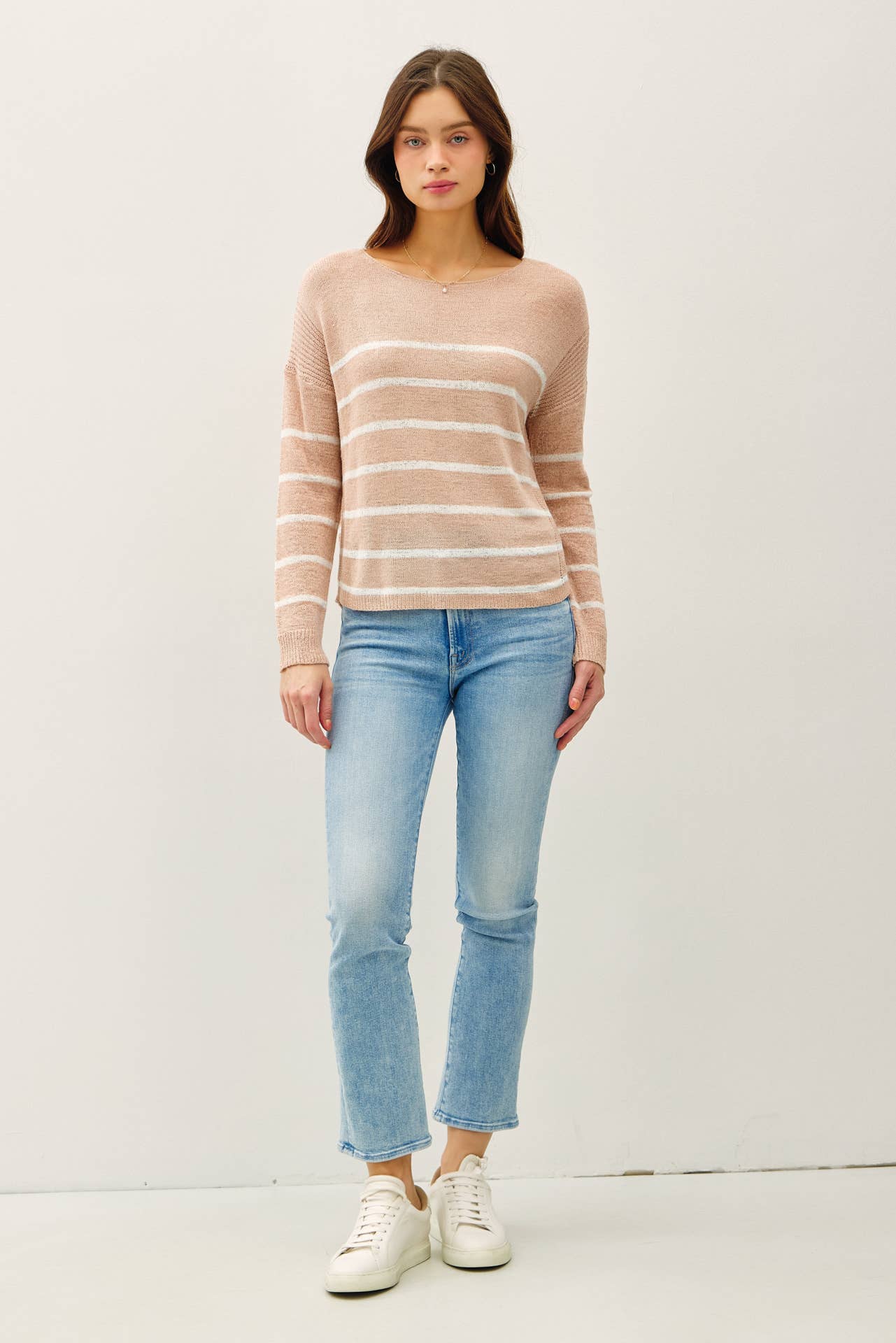 Spring Striped Pullover