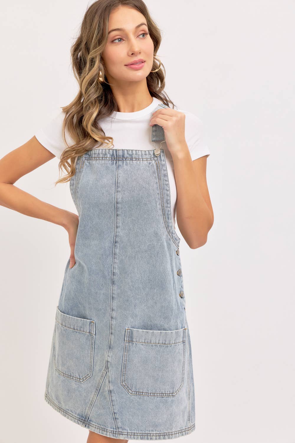 90's Babe Shortall Light Wash