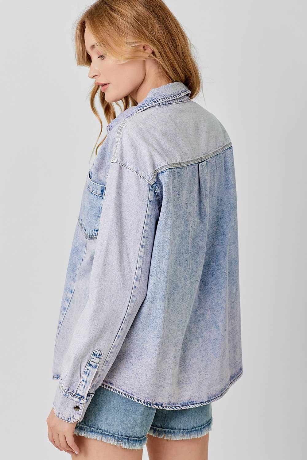 Denim Darling Shacket