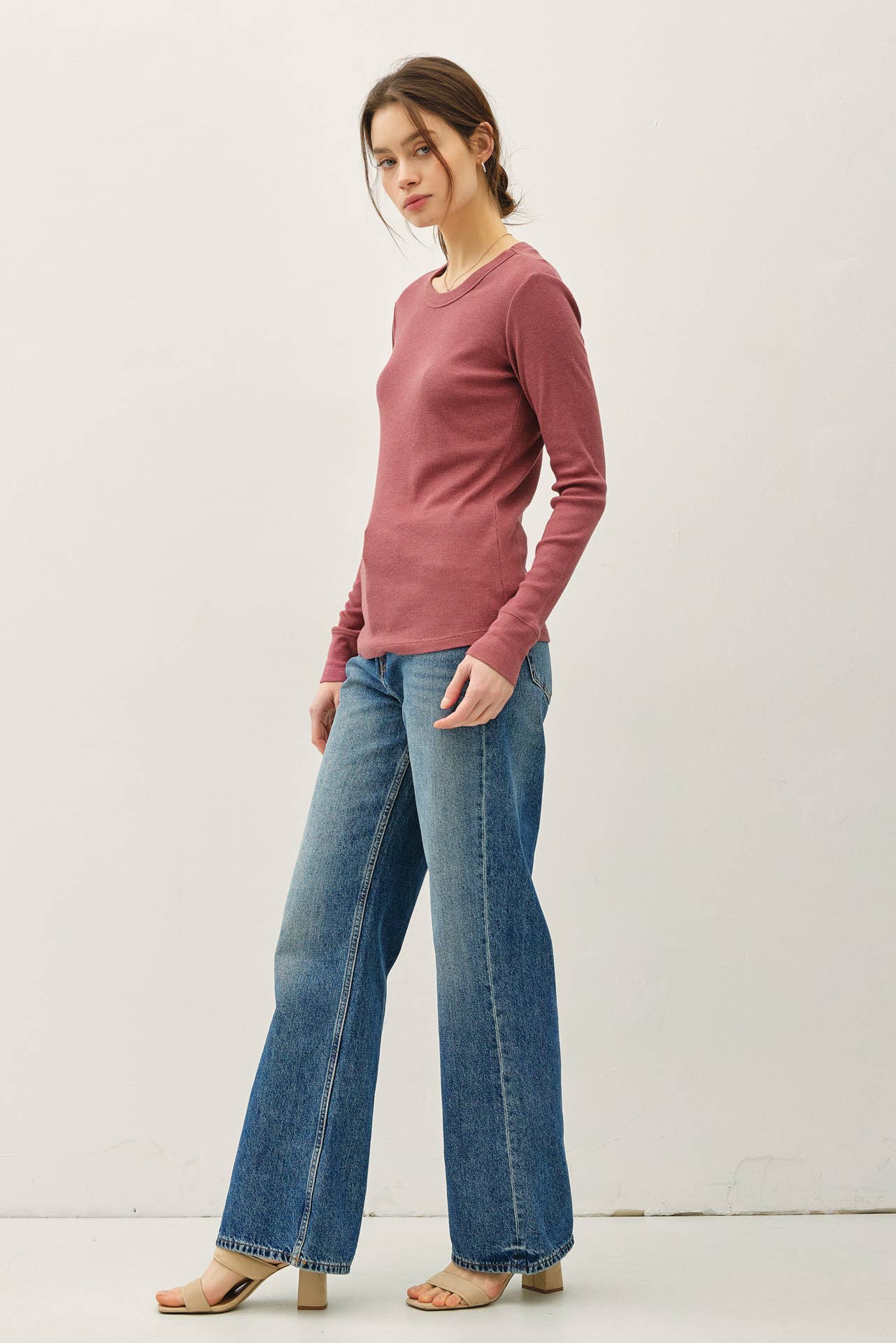 Basic Babe Ribbed Longsleeve