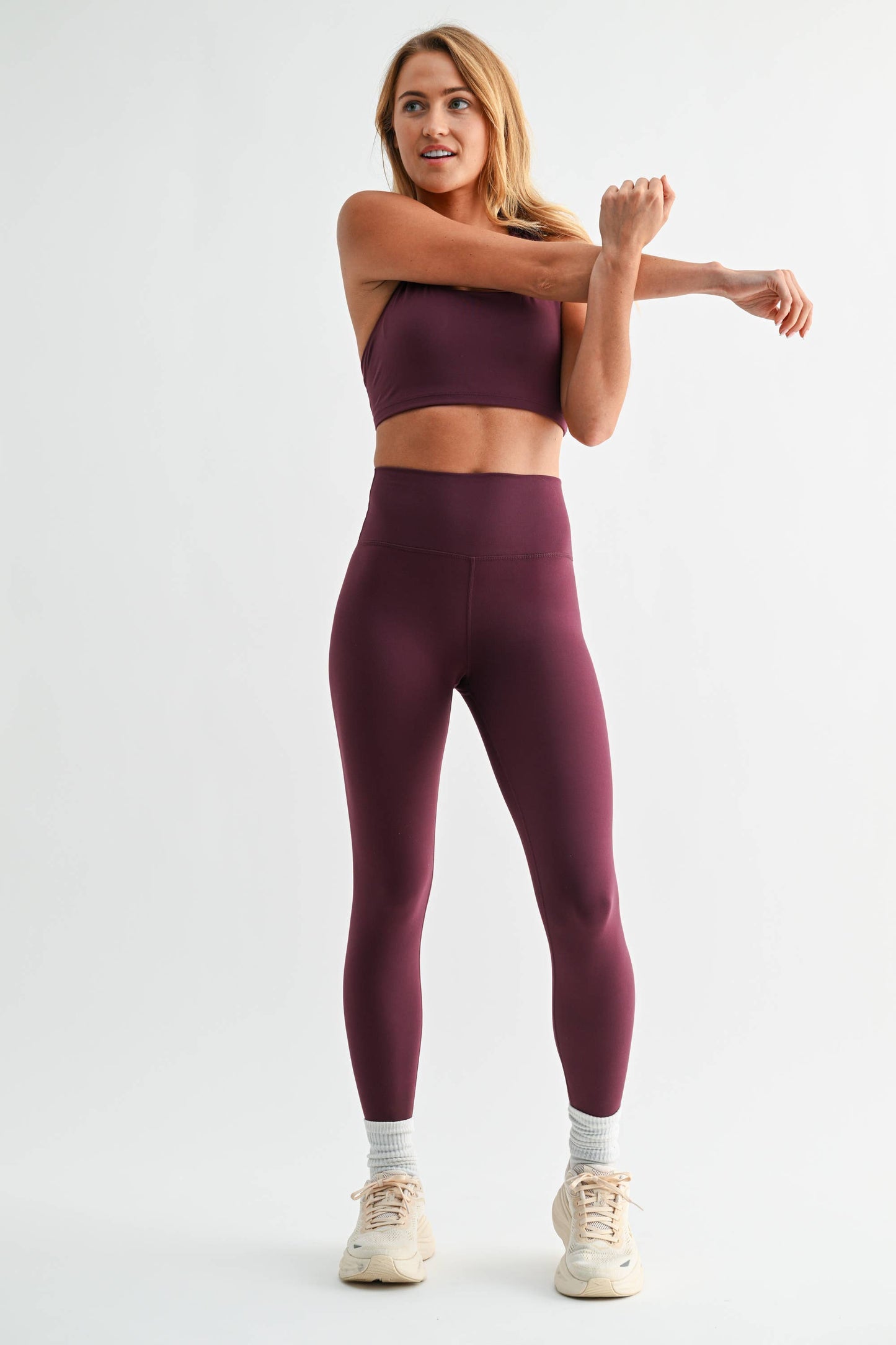 Venice Cloud High-Waisted Leggings