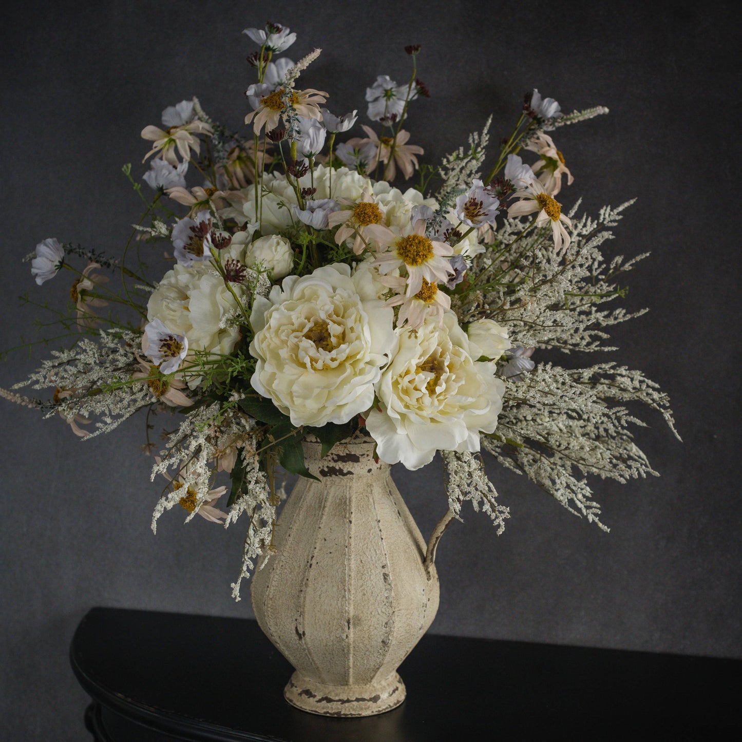 14.5" WHITE DANCE PLANT BUSH