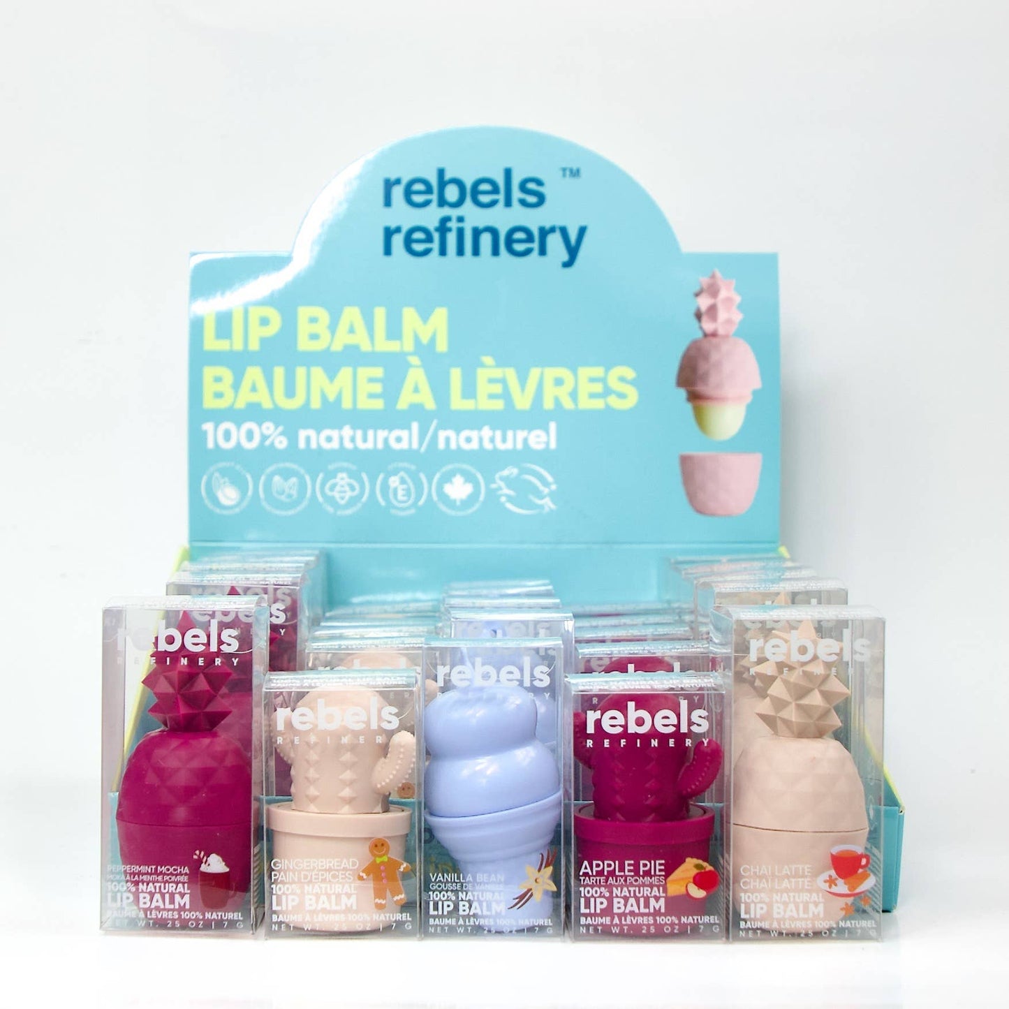 Rebel Lip Balm - Mixed Flavors