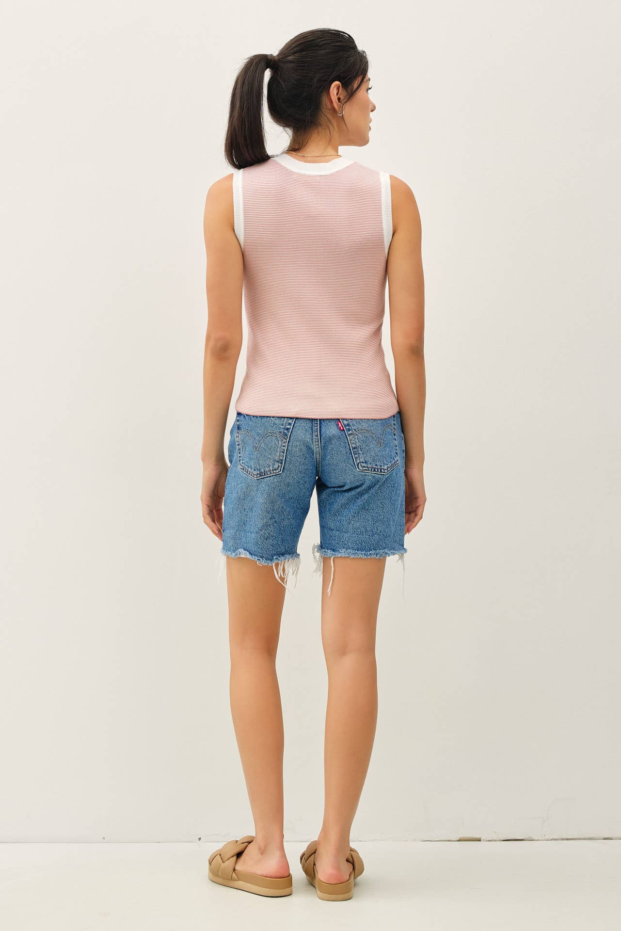 Pastel Nights Sweater Tank