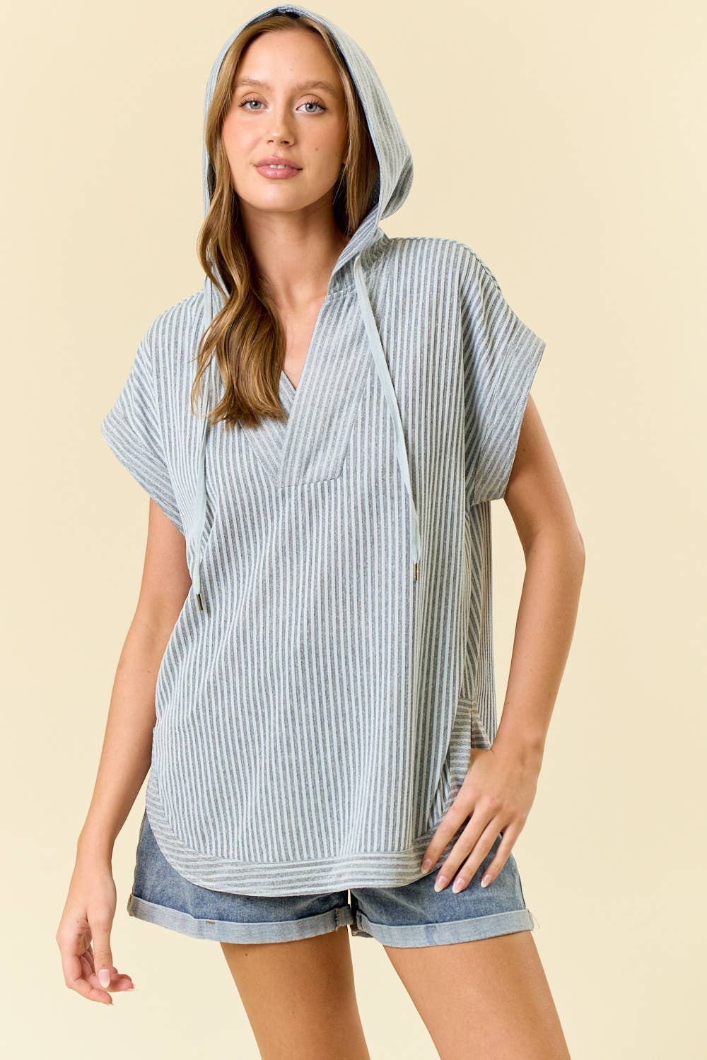 Blue for You Hooded Top