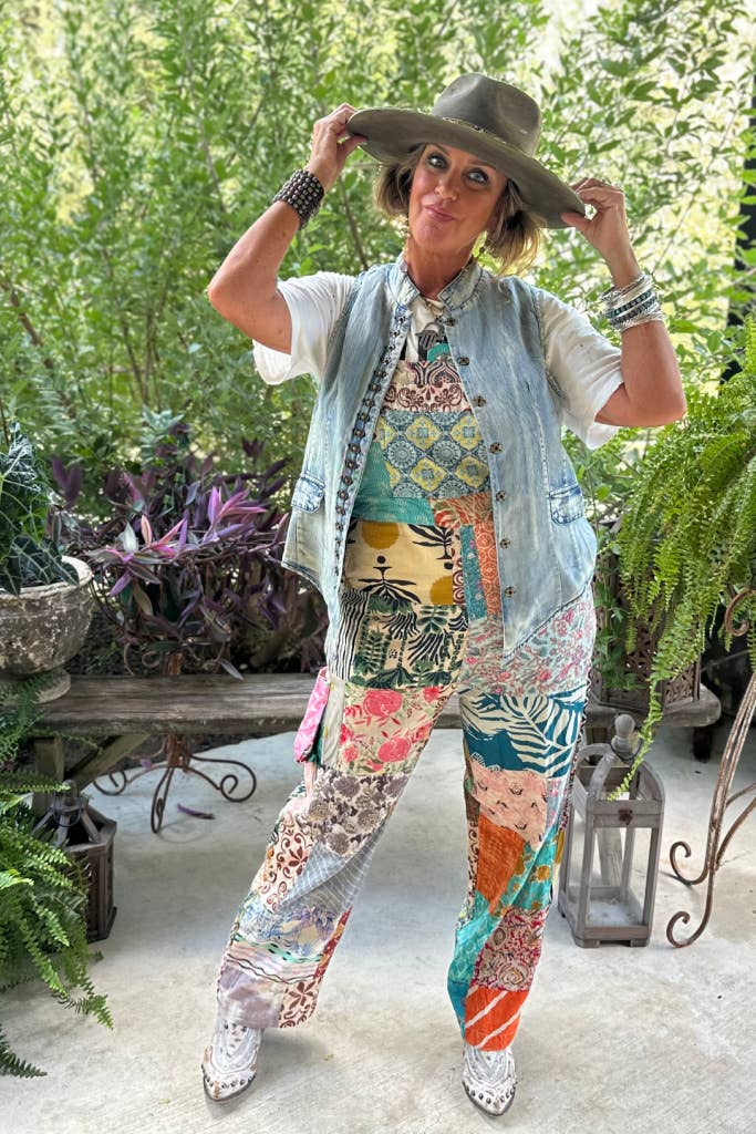 Ariel Patchwork Dreams Overalls