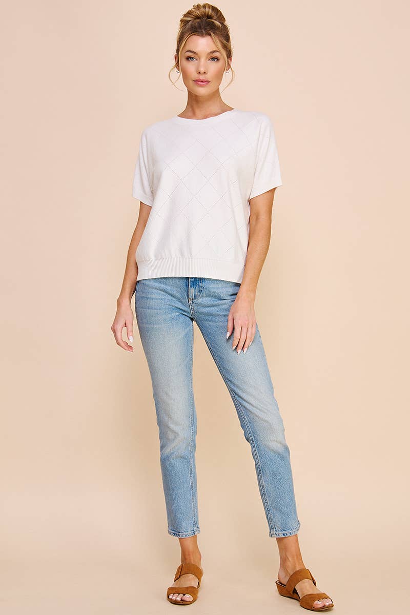 Diamond Diva Sweater Top