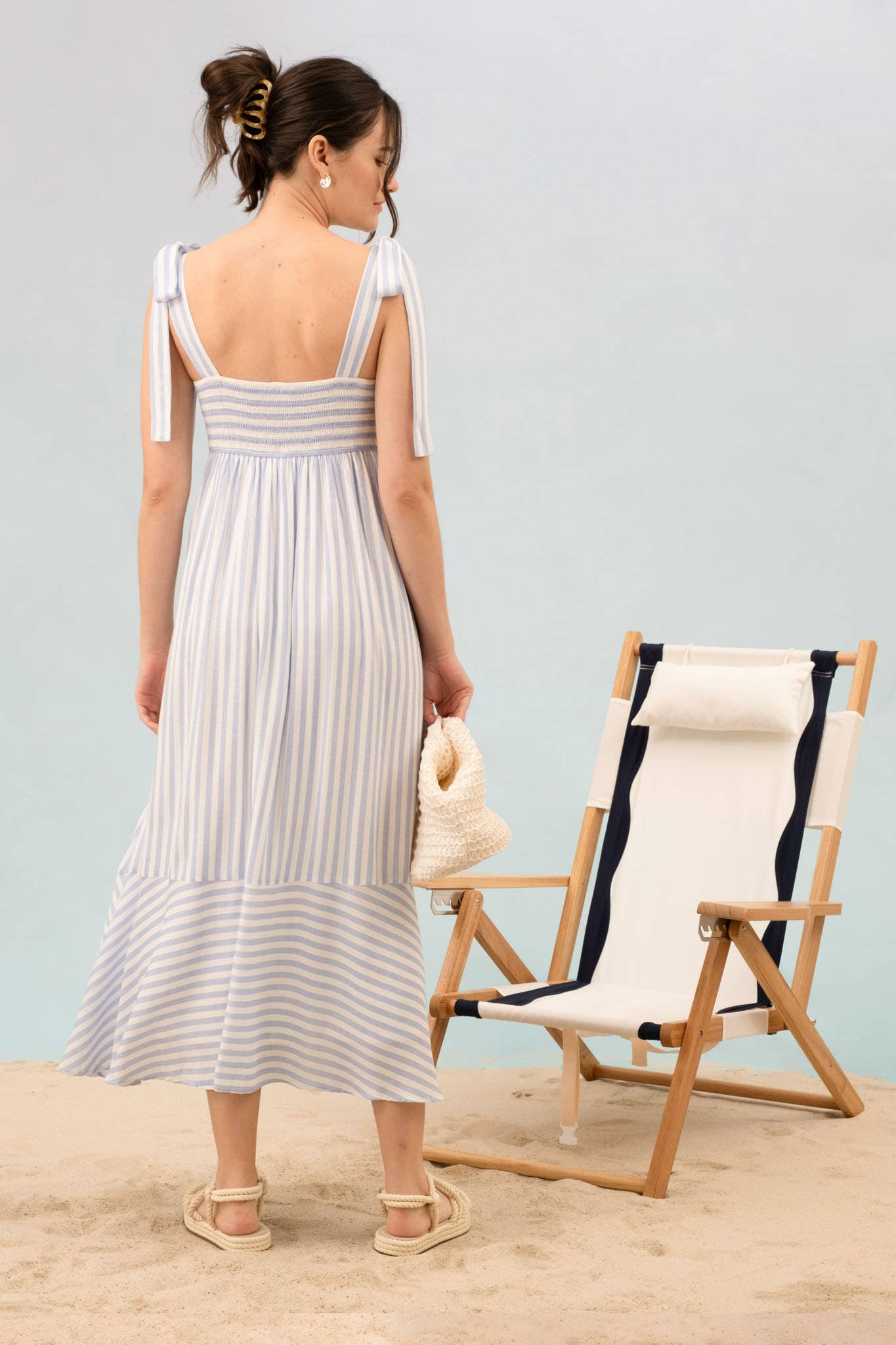 Wave on Wave Stripe Maxi Dress
