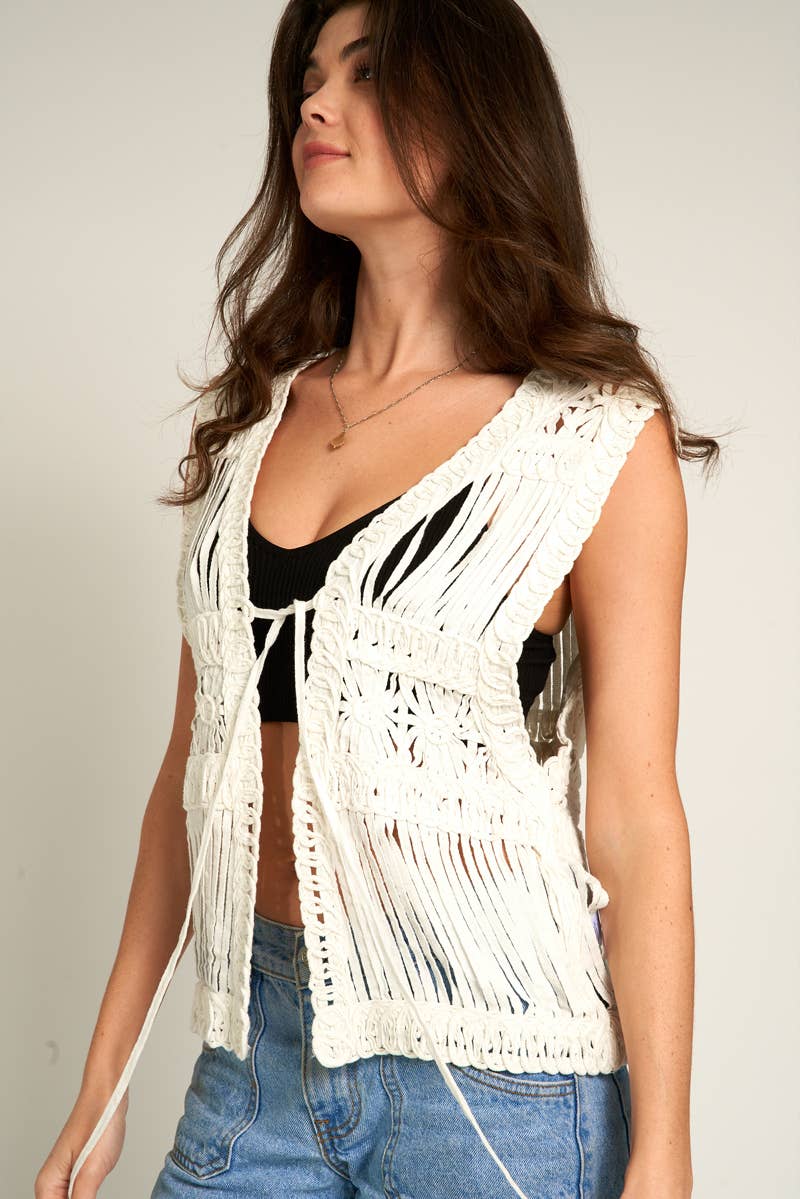 Wild & Free Crochet Vest