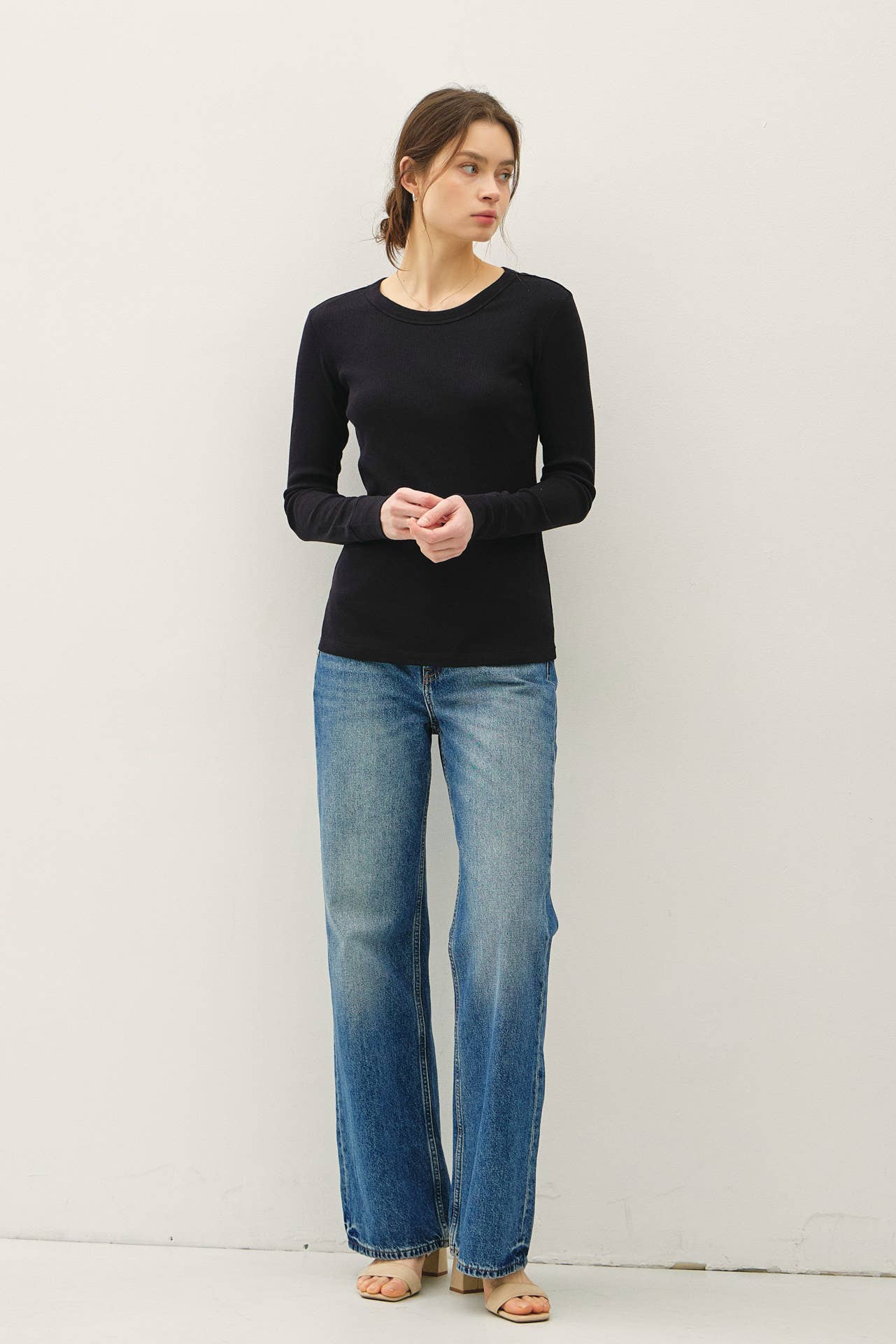 Basic Babe Ribbed Longsleeve