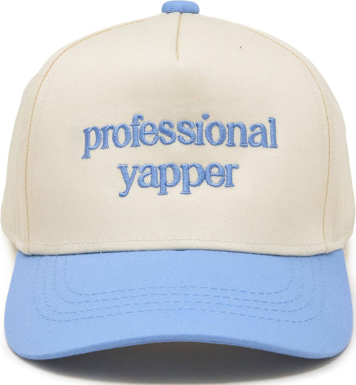 Professional Yapper Cap - Light Blue/Beige