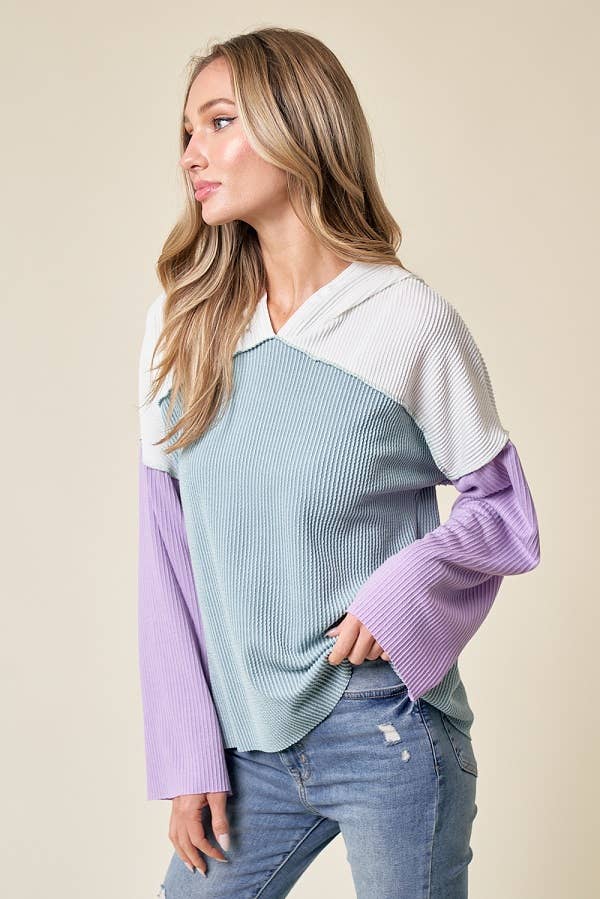 Toes in the Water Hooded Top