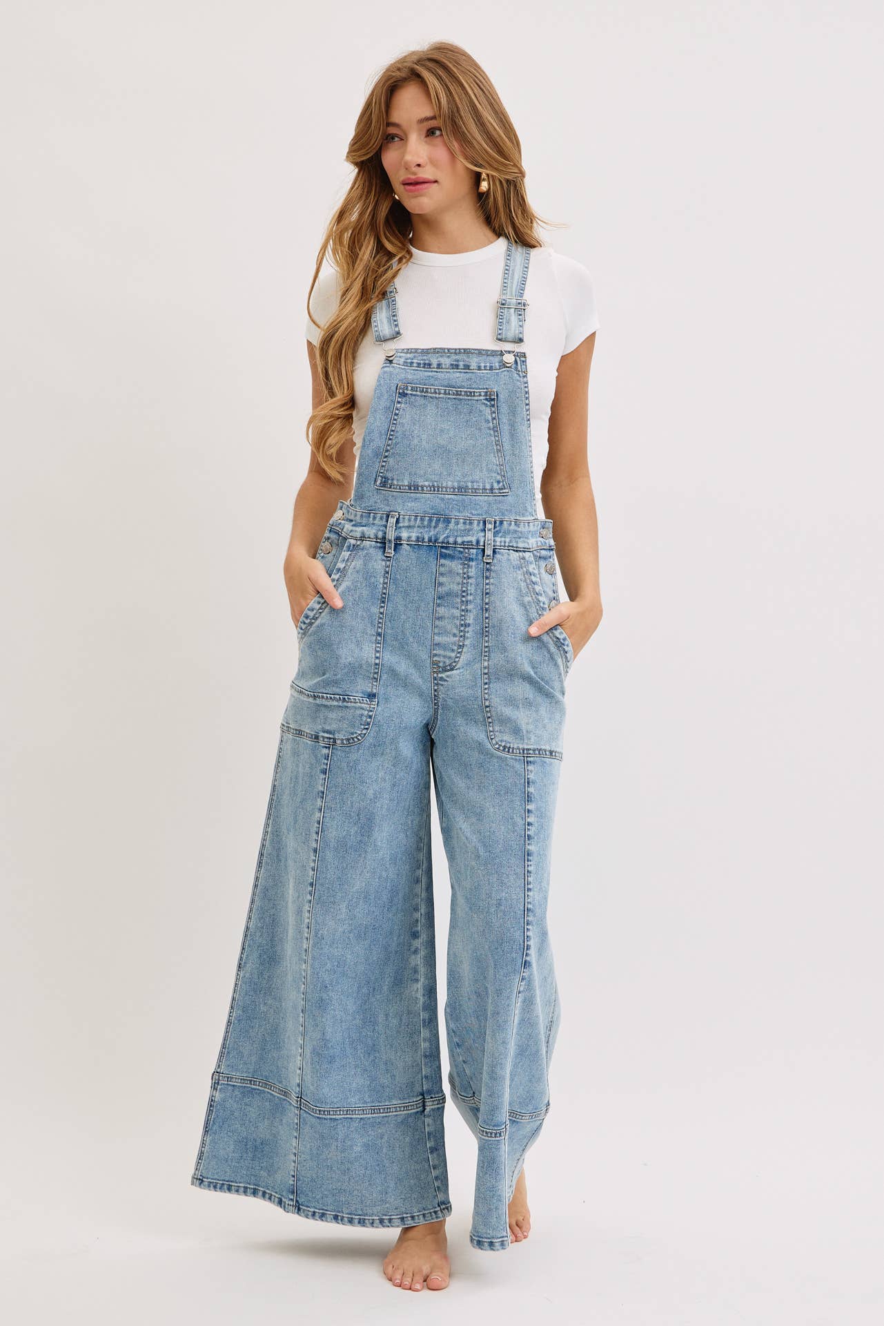 Denim Hippie Boho Overalls