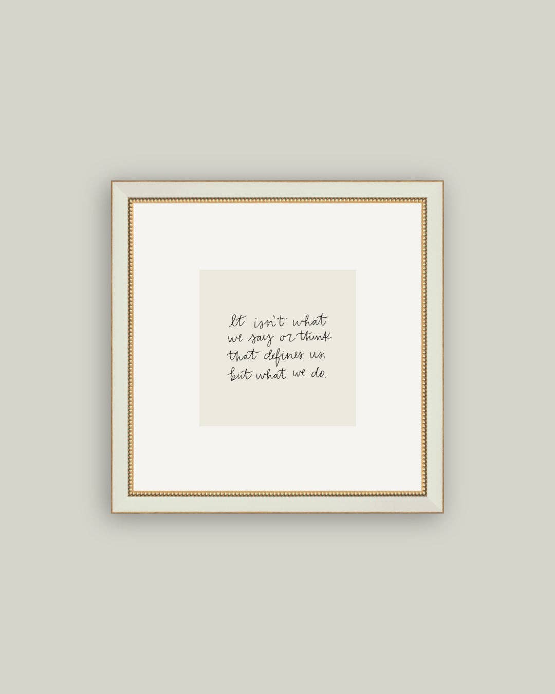 It Isn't Framed Antique Art