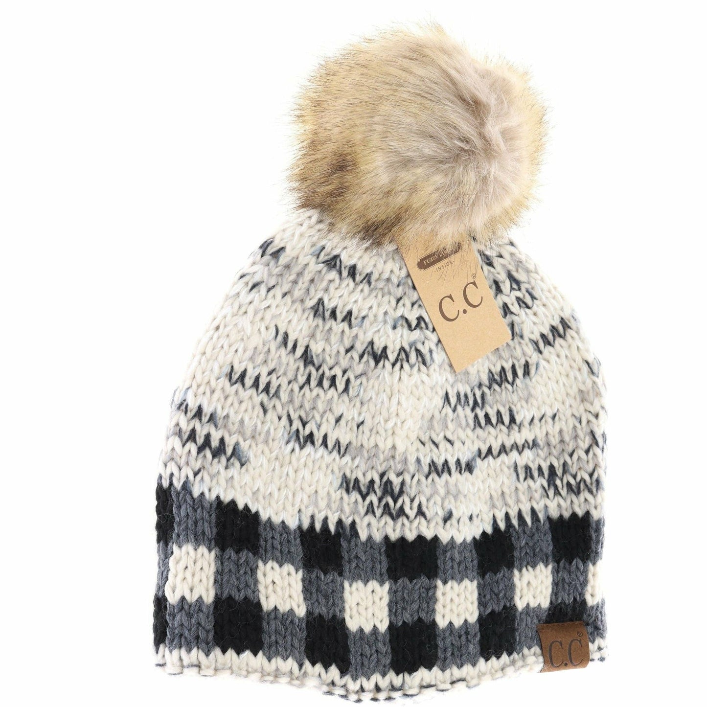 Fleck Buffalo Check CC Beanie