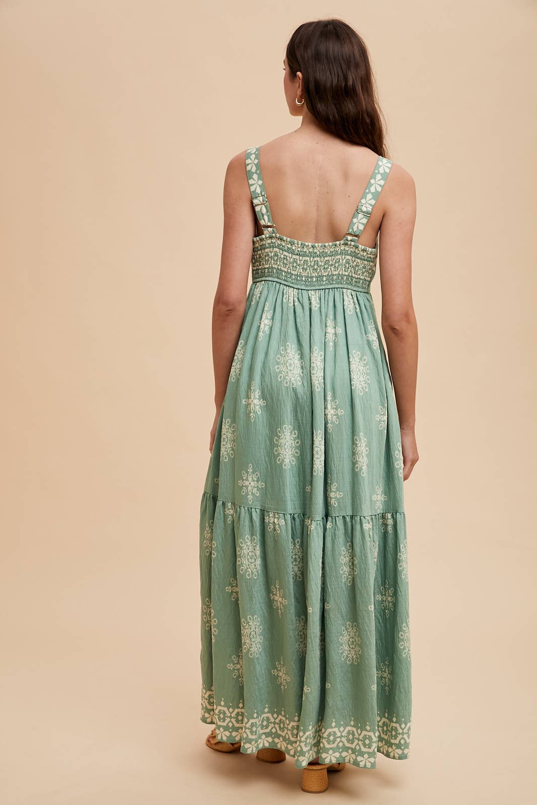 On the Border Maxi Dress