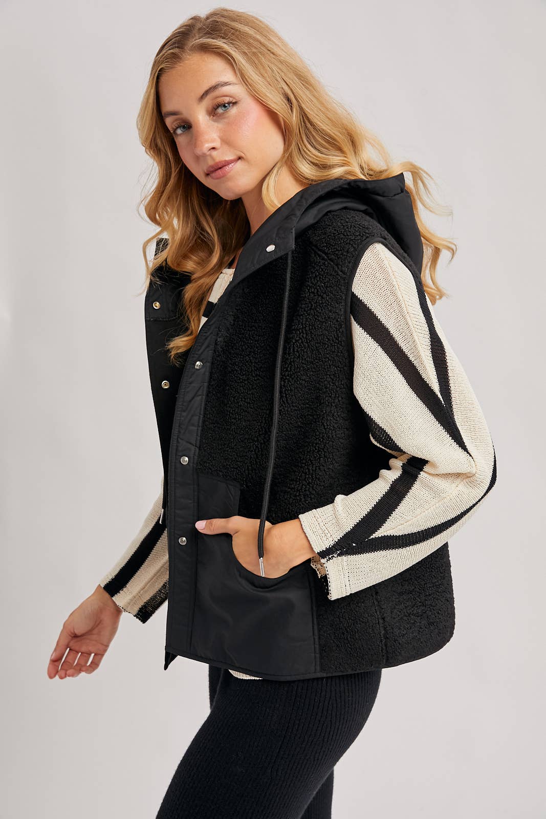 Hit the Slopes Sherpa Vest