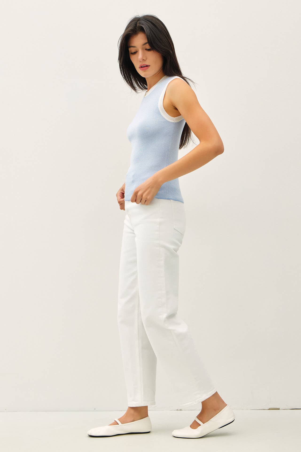 Pastel Nights Sweater Tank