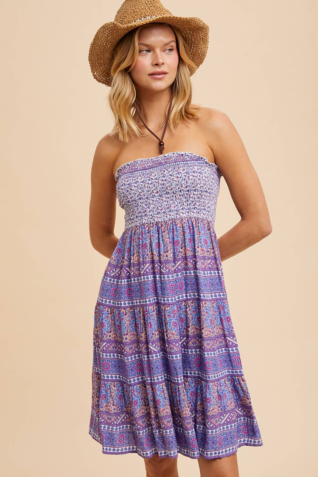 Dusty Trail Mini Dress