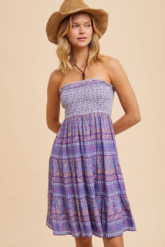 Dusty Trail Mini Dress