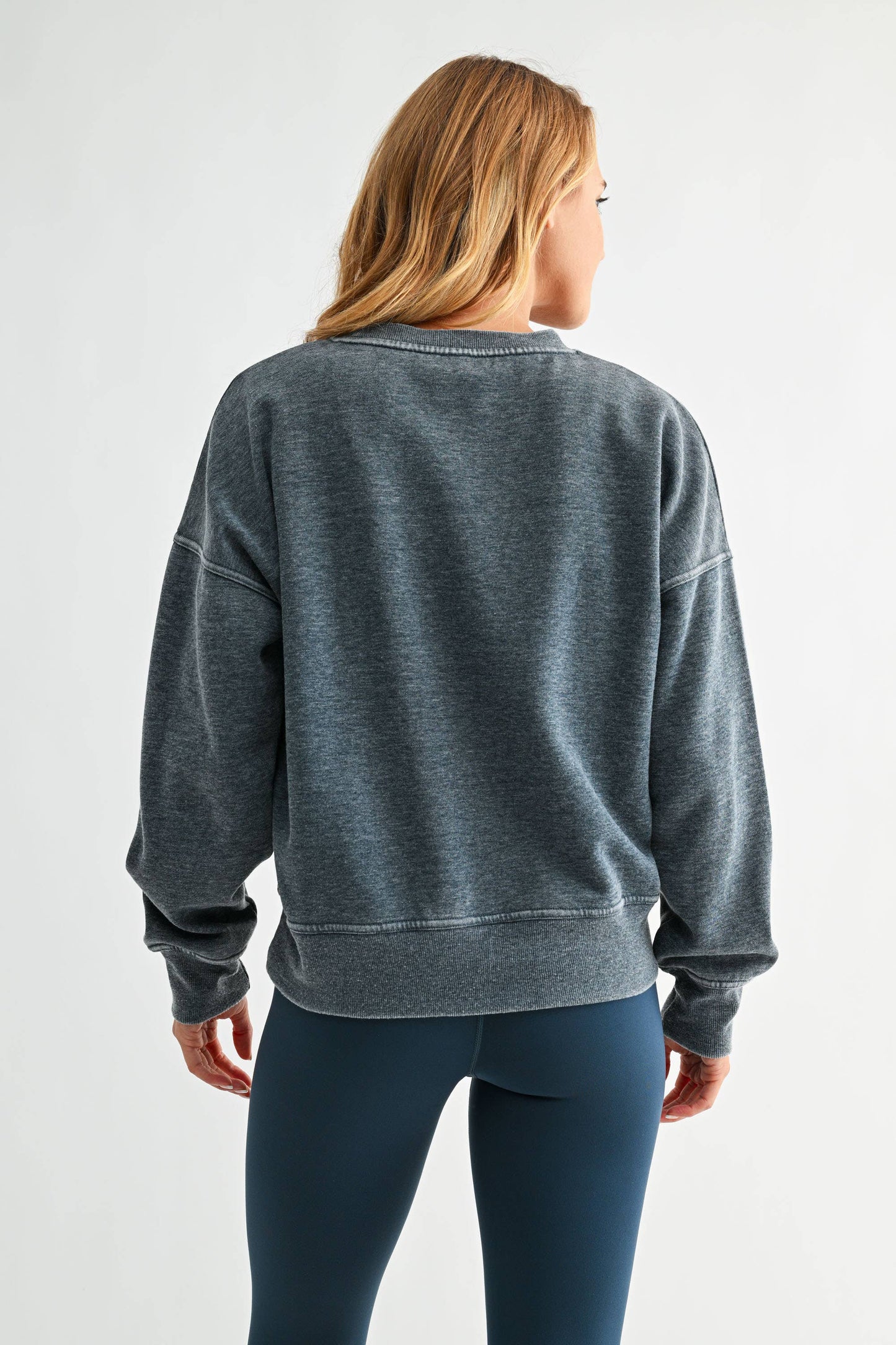 Burned Out Crewneck Sweater