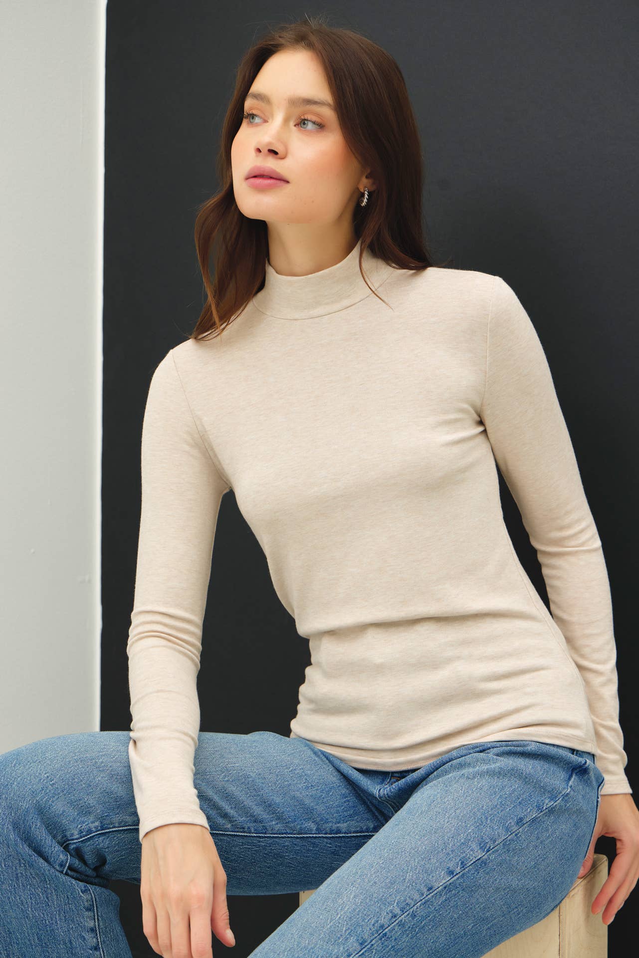 Basic Babe Turtle Neck