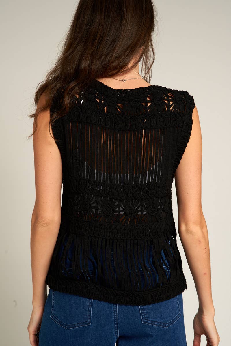 Wild & Free Crochet Vest