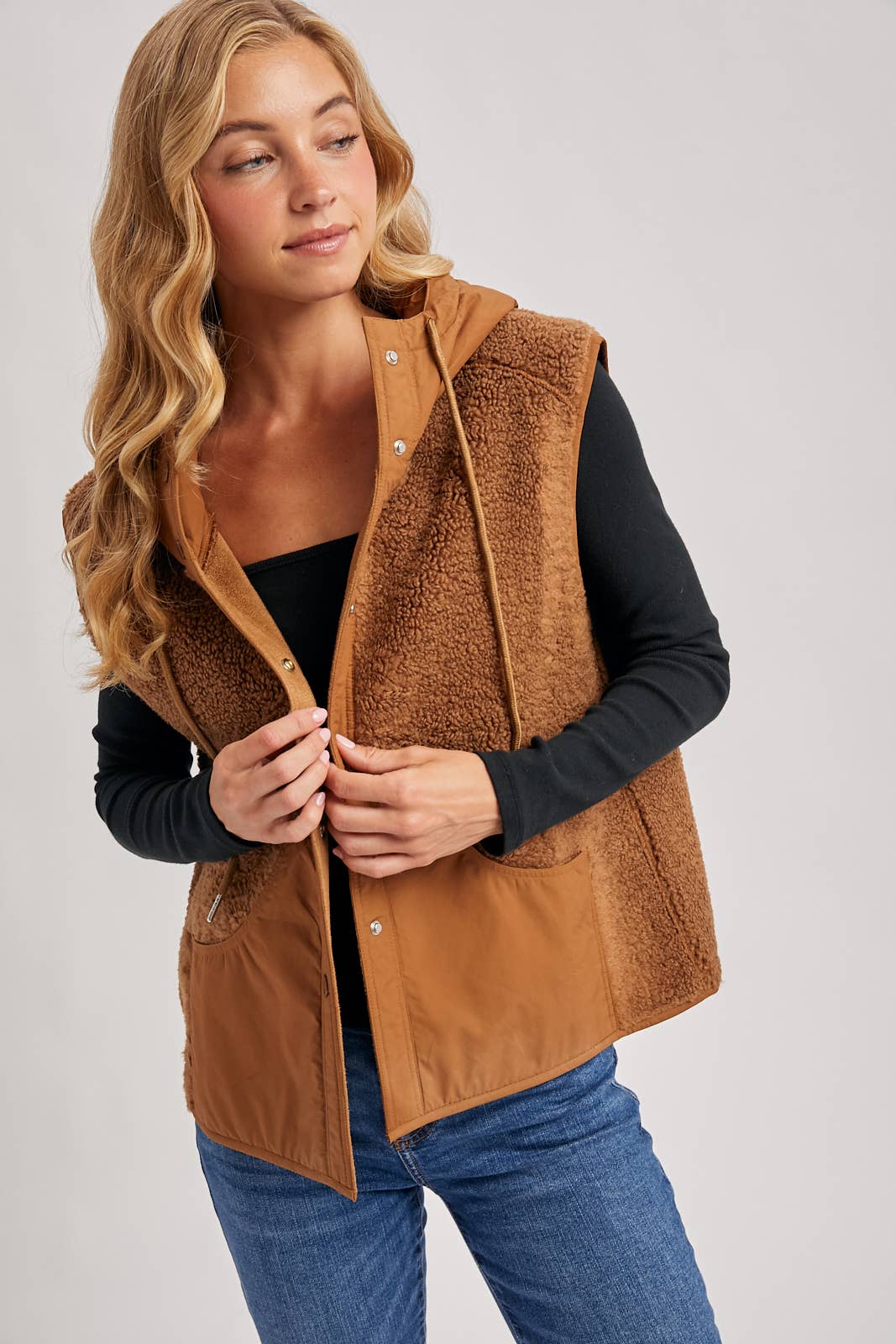 Hit the Slopes Sherpa Vest