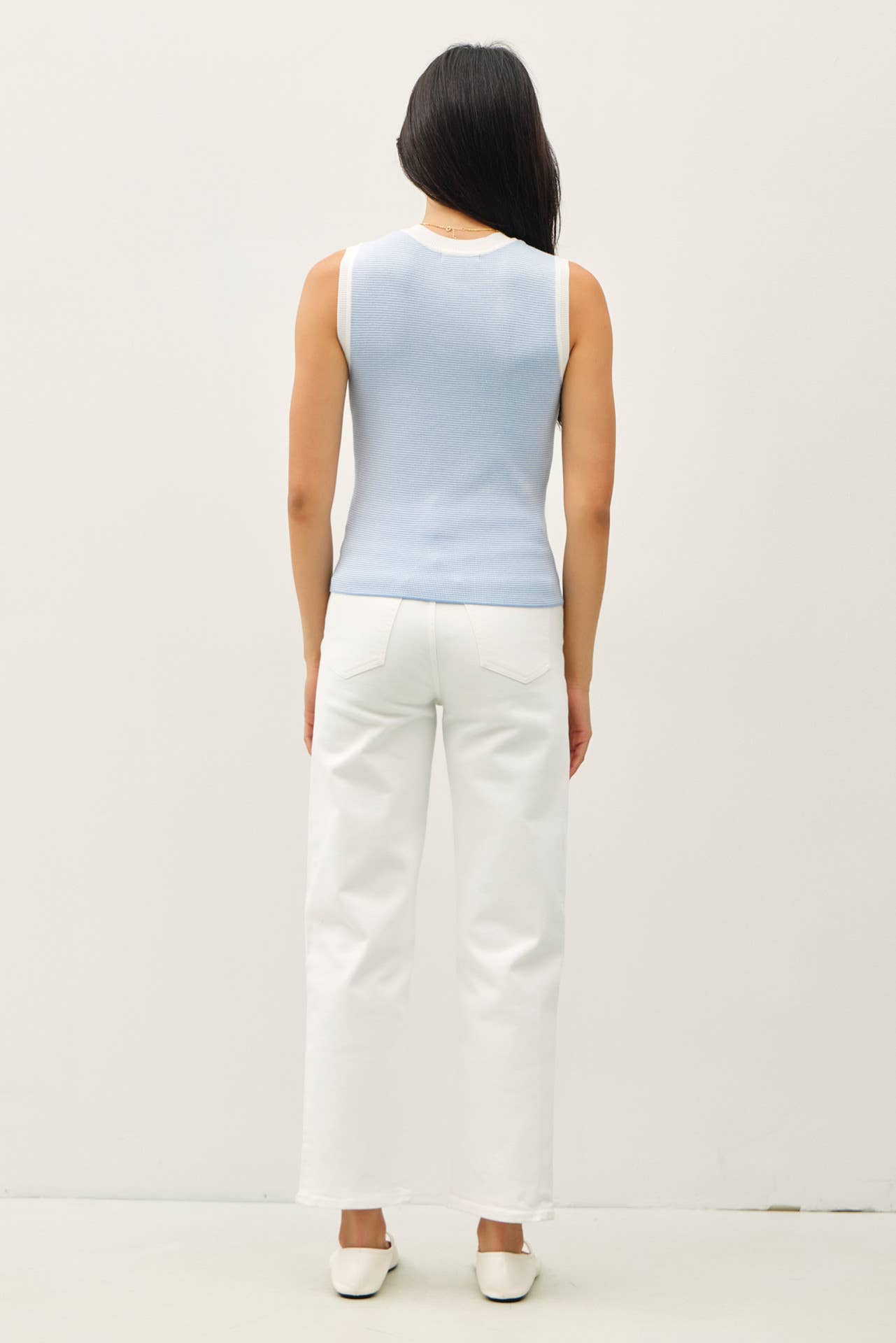 Pastel Nights Sweater Tank