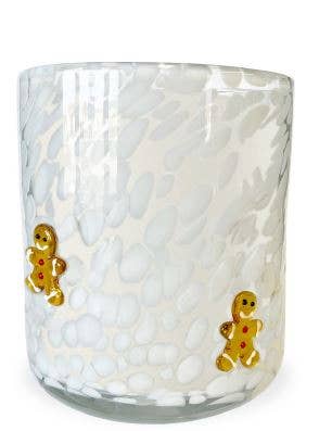 Gingerbread Man Oh Snap Candle
