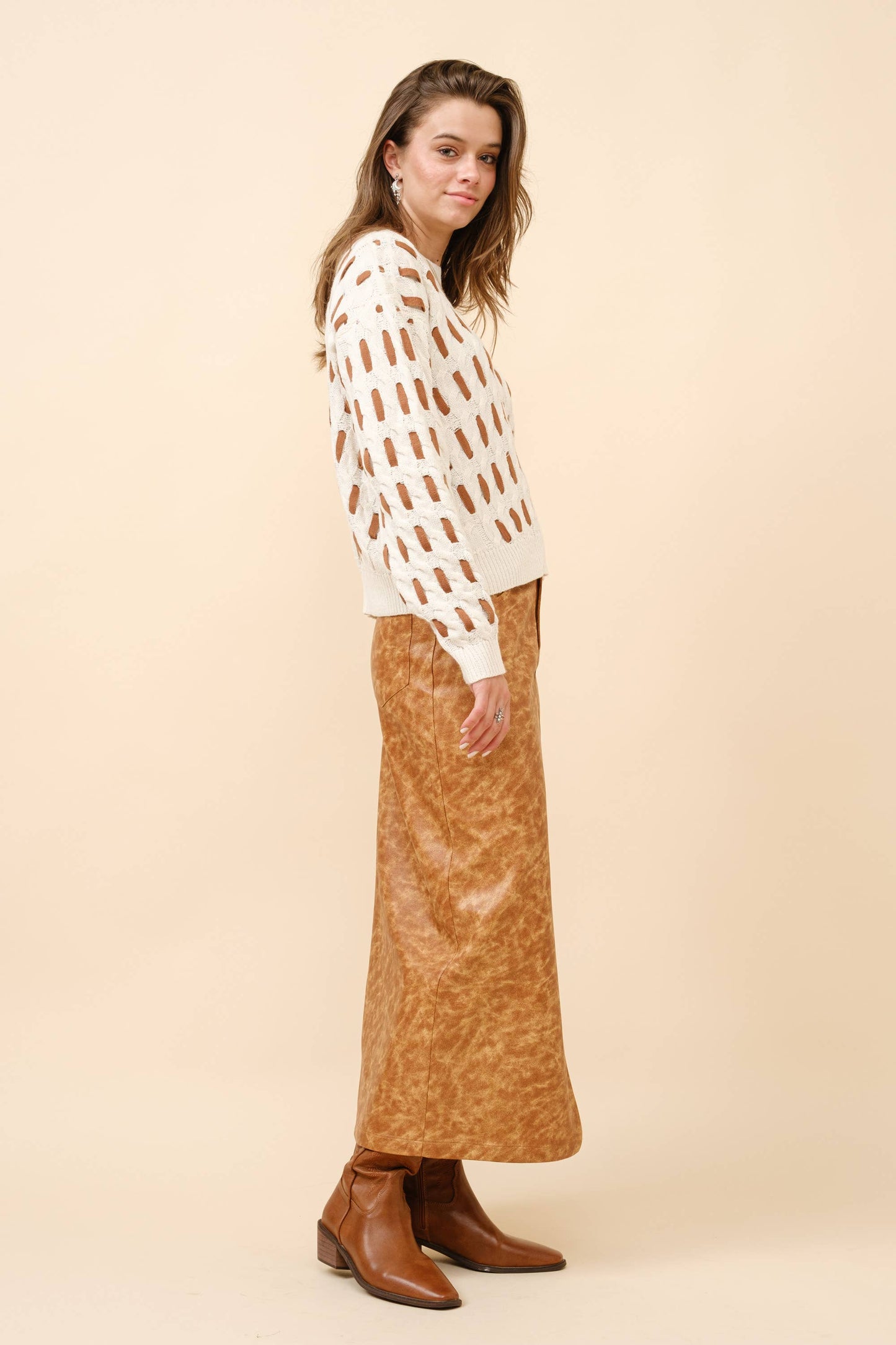Ribbon Loop Sweater