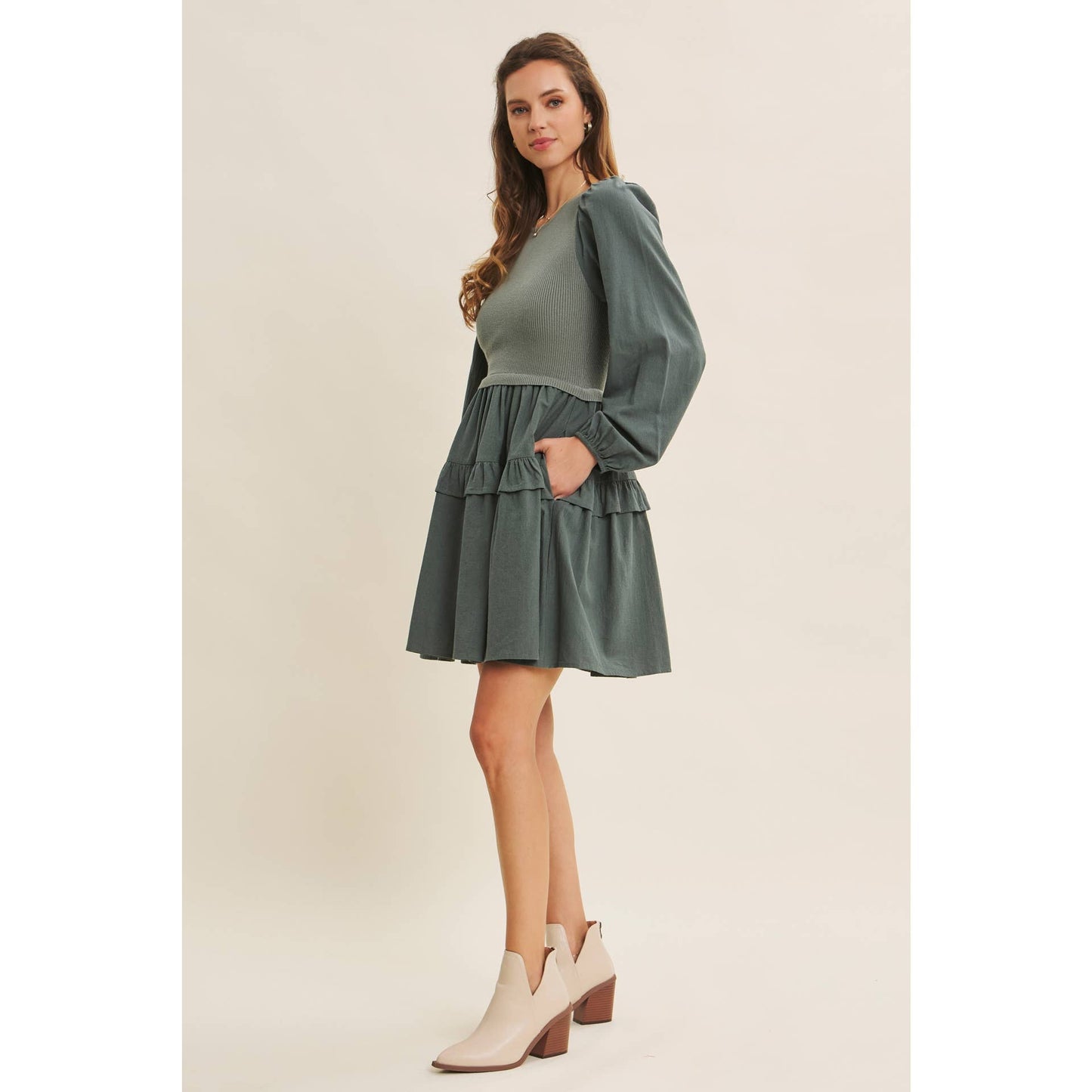 Twofer Sweater Dress