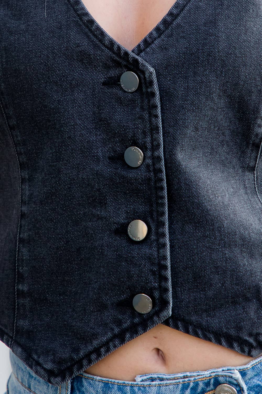 Rock Star Denim Vest