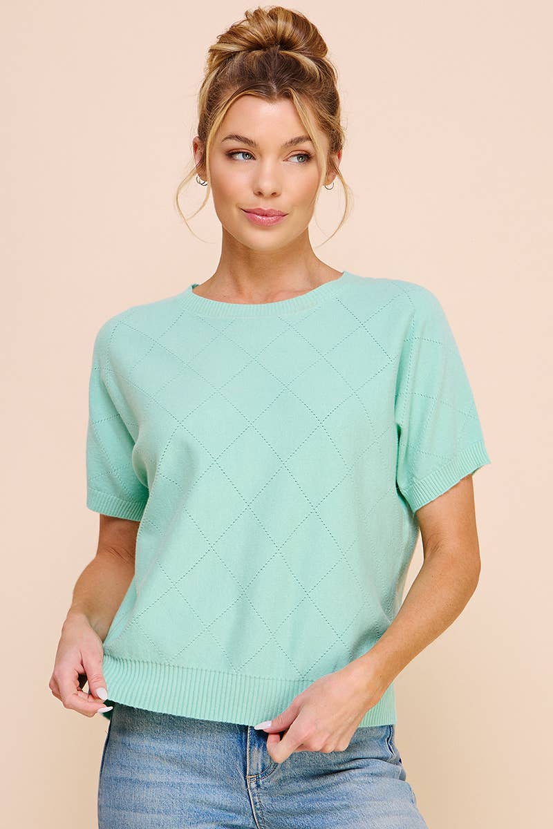 Diamond Diva Sweater Top