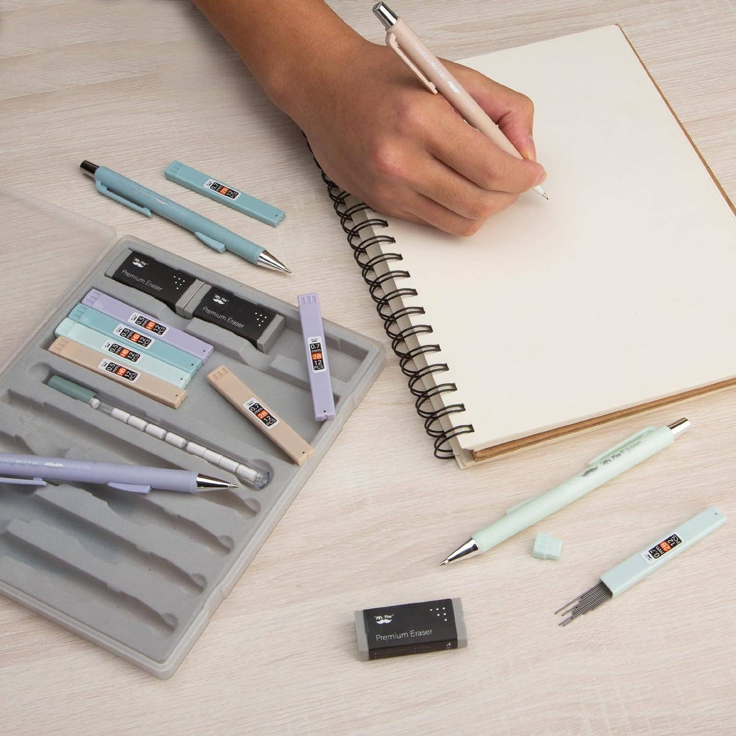 Pastel Mechanical Pencil Set