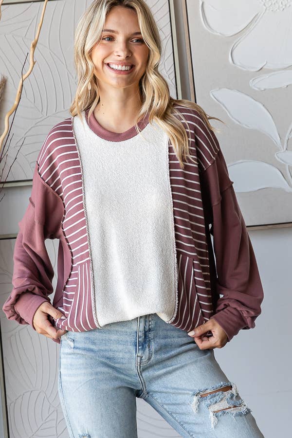 Colorblock Pullover