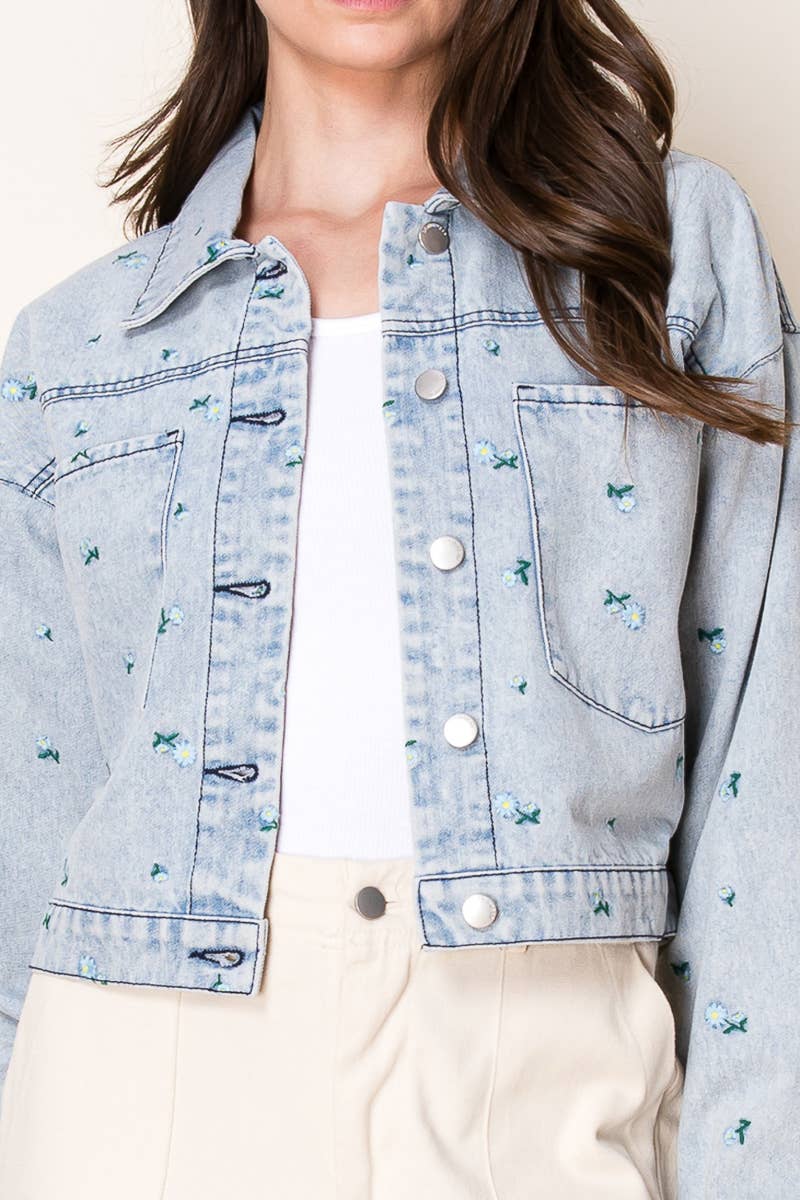 Pastel Dreams Denim Jacket