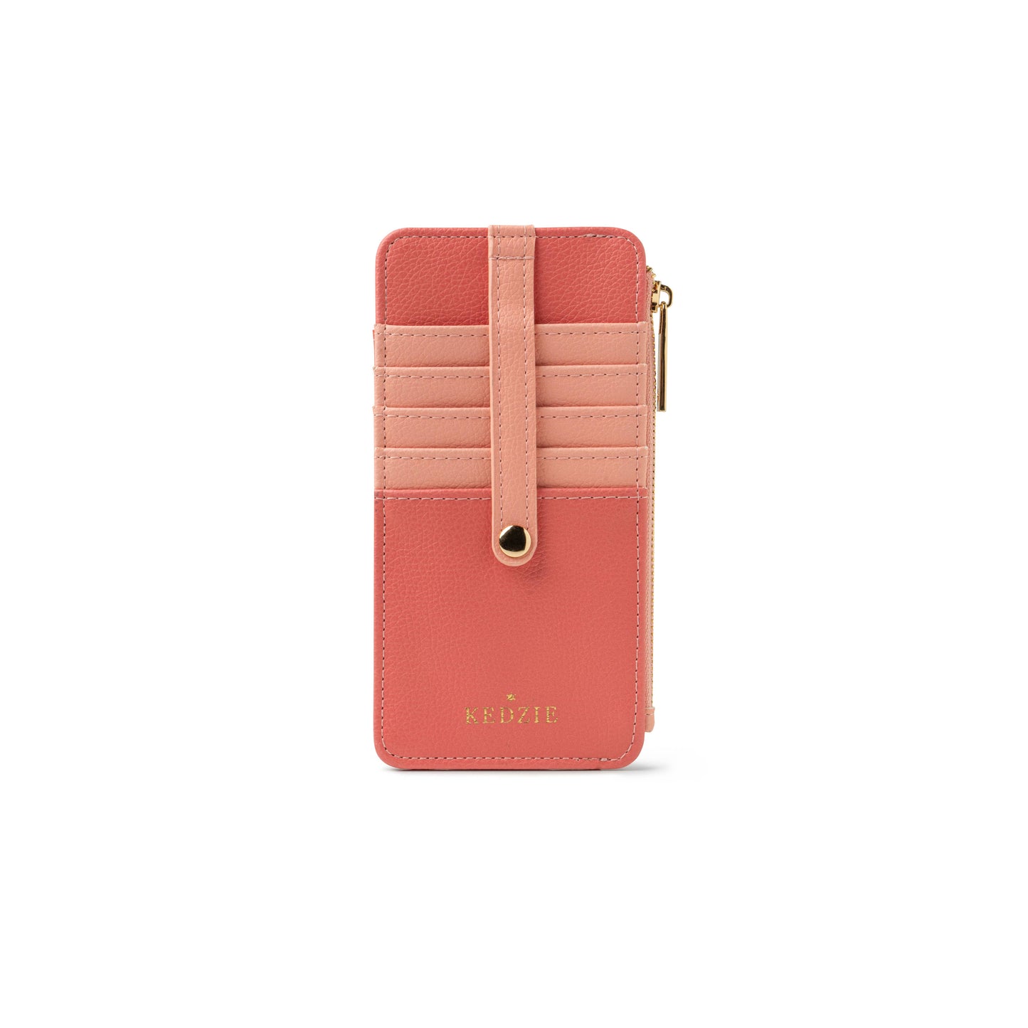 Zippered Card Stack Wallet