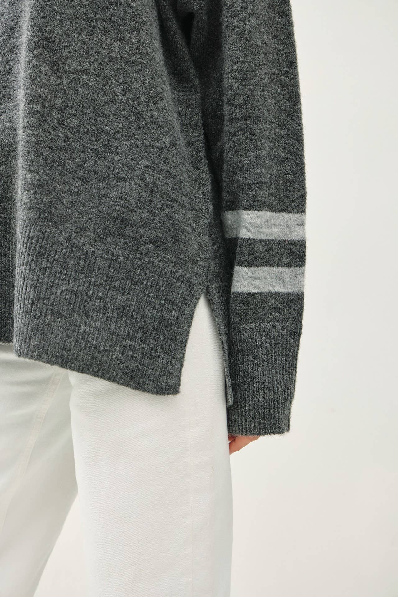 Jersey Striped Sweater