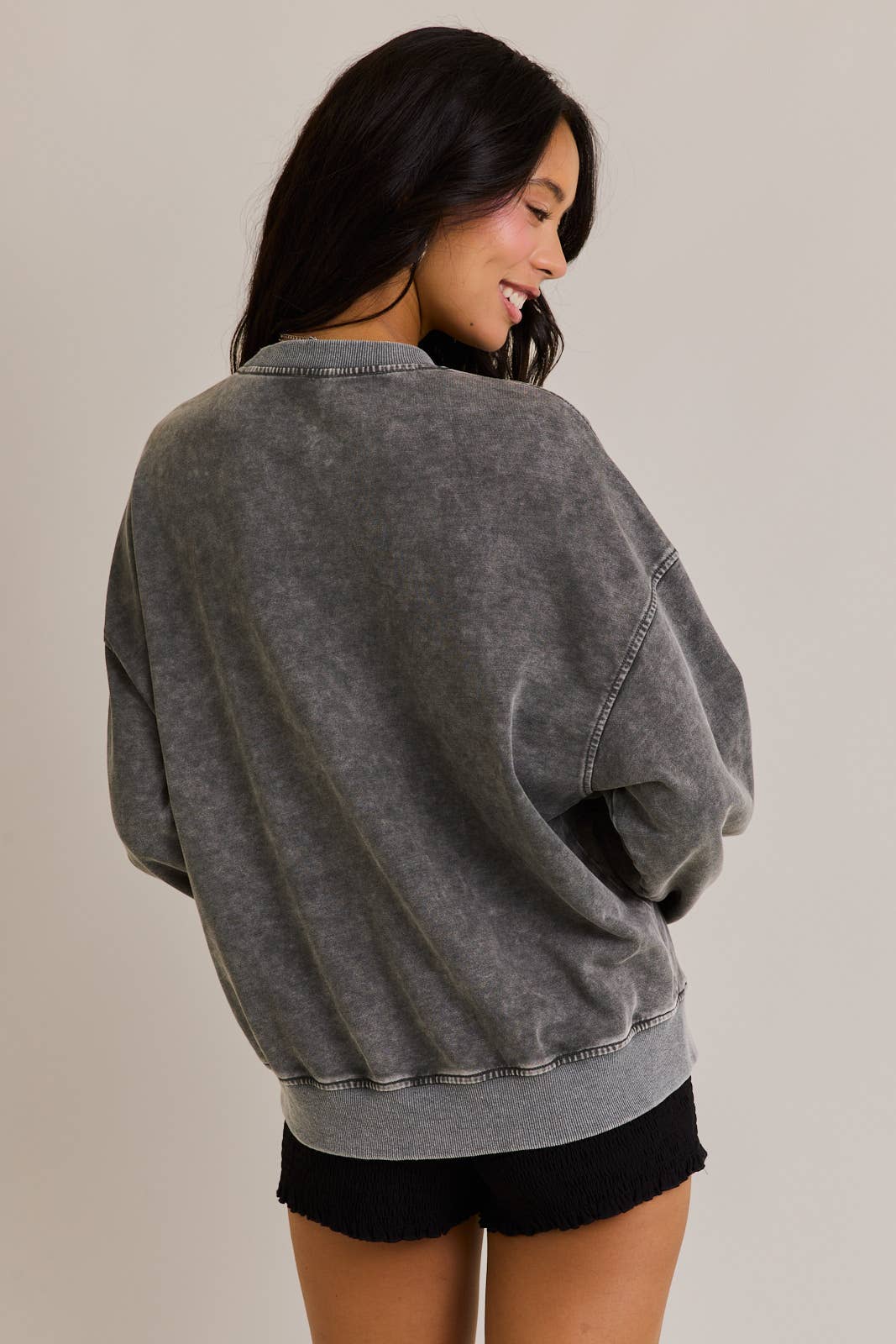 USA Acid Washed Crew
