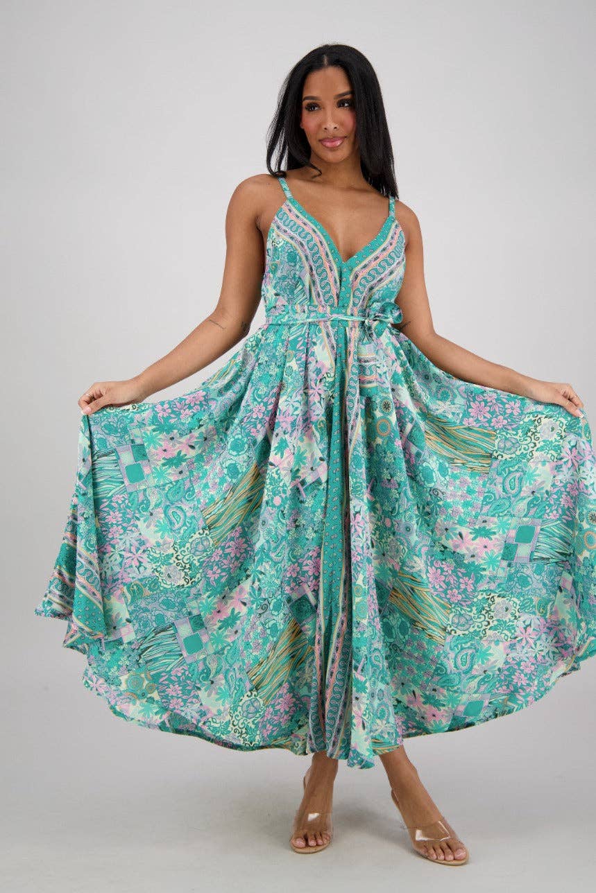 Mosaic Maxi Dress