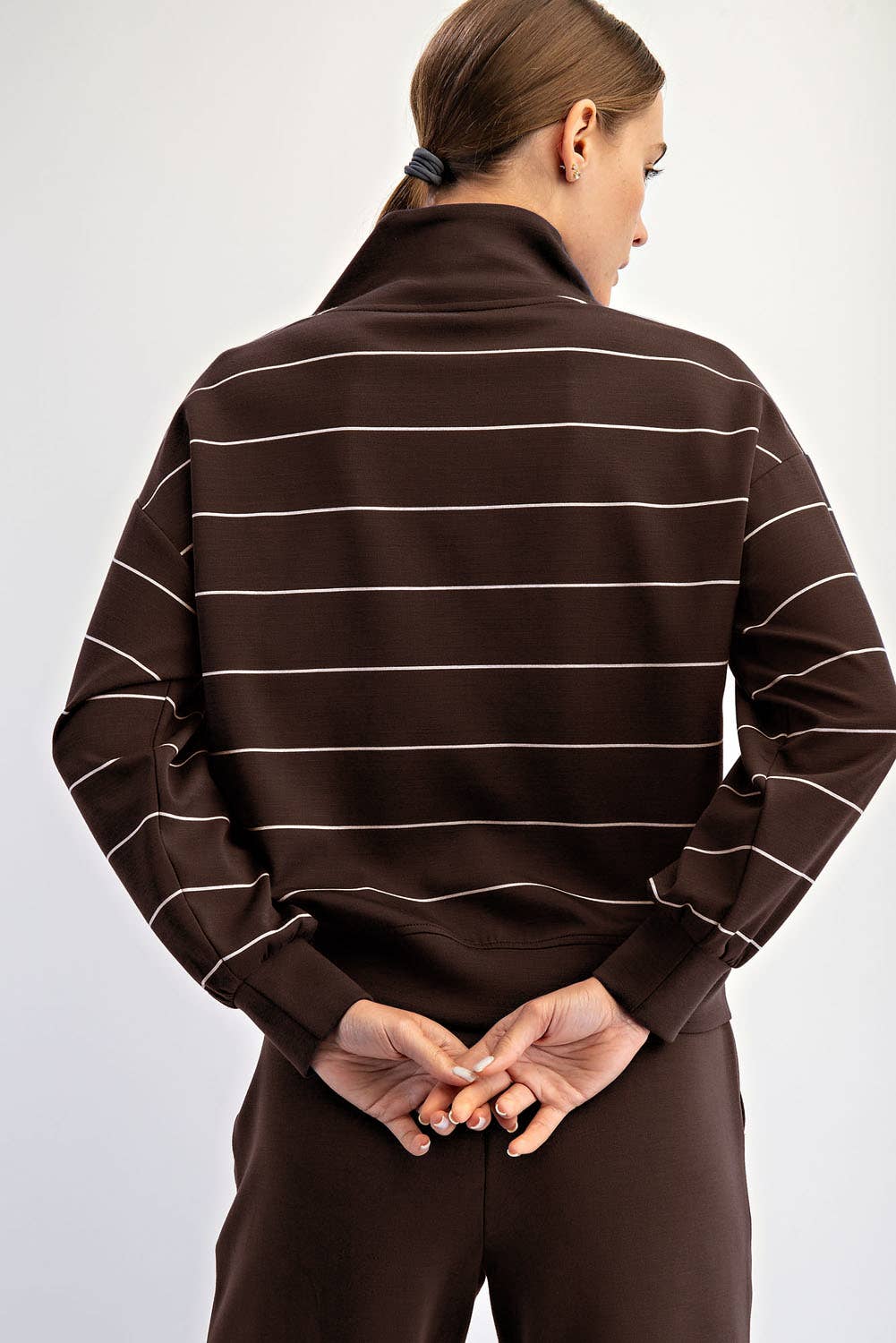 Nauti Girl Striped Pullover