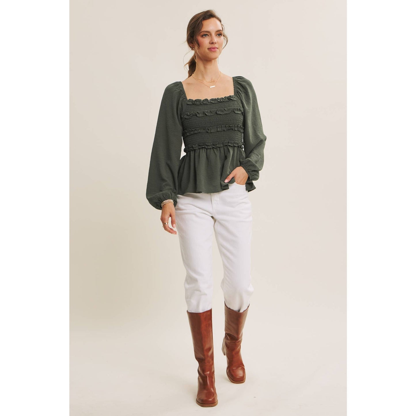 Holibabe Babydoll Top