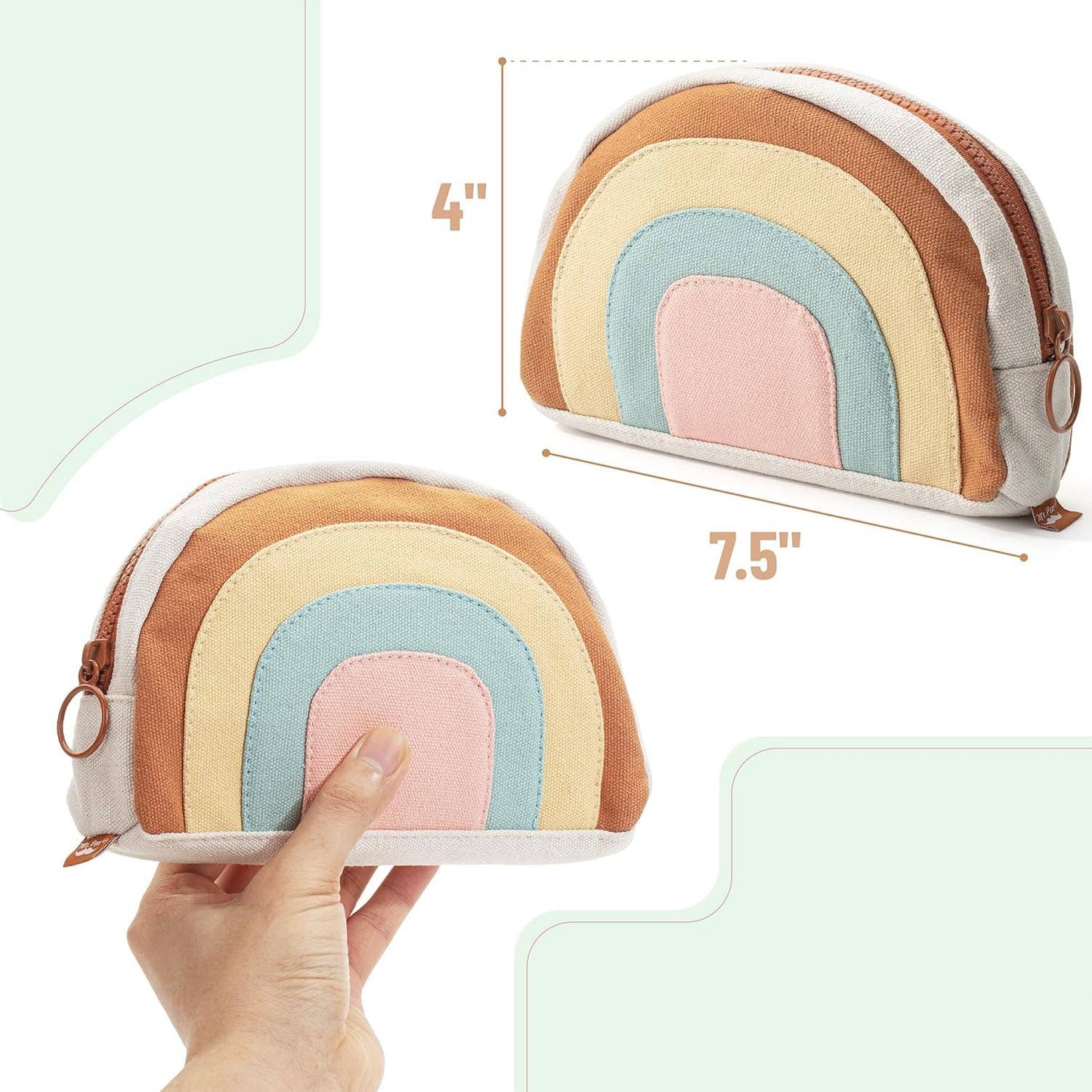 Pencil Case - Pastel Rainbow